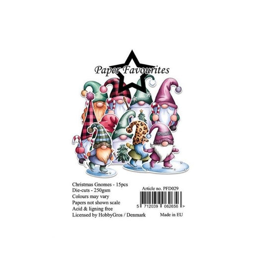 Paper Favourites Die-Cuts "Christmas Gnomes" PFD029