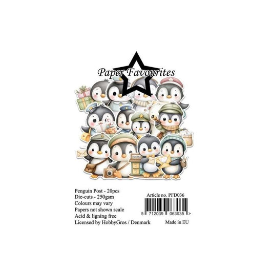 Paper Favourites Die-Cuts "Penguin Post" PFD036