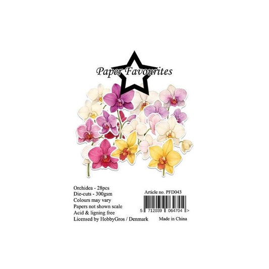 Paper Favourites Die-Cuts "Orchidea" PFD043