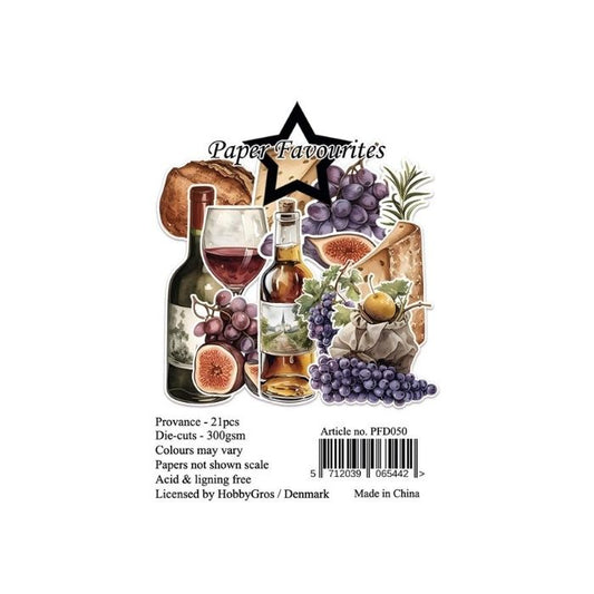 Paper Favourites Die-Cuts "Provence" PFD050