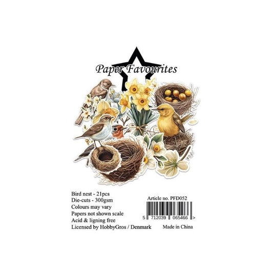 Paper Favourites Die-Cuts "Bird nest" PFD052