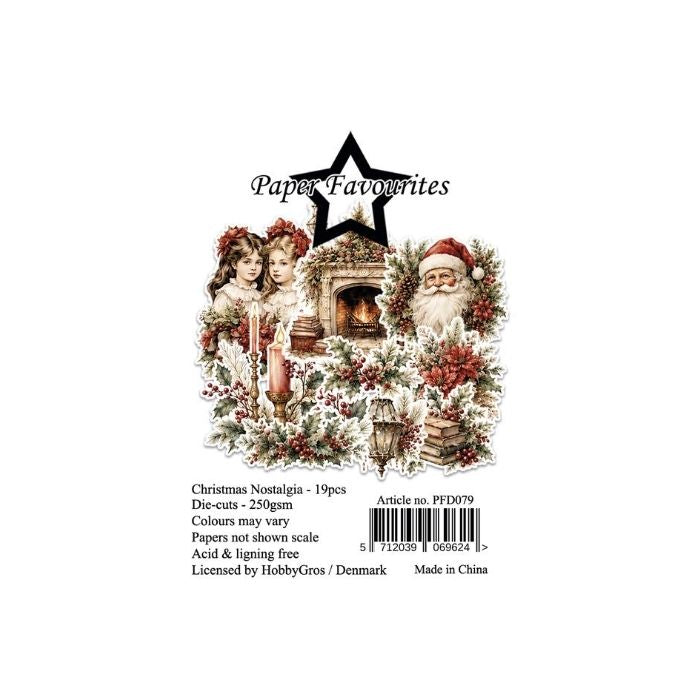 Paper Favourites Die-Cuts "Christmas Nostalgia" PFD079