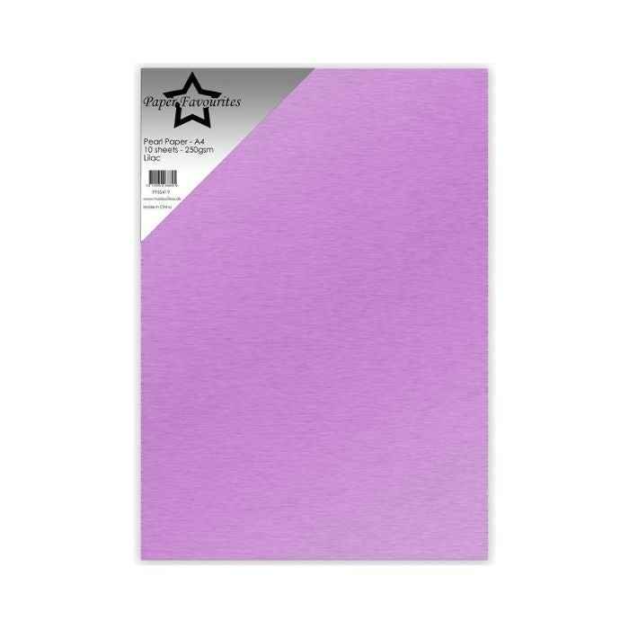 Paper Favourites Pearl Paper "Lilac" PFSS419