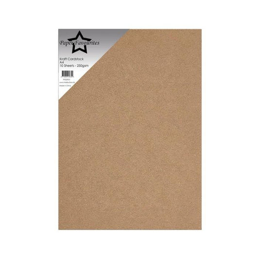 Paper Favourites Kraft Cardstock A4 PFSS931