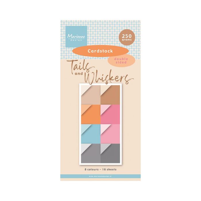 Marianne Design Paperpad "Tails & Whiskers - Cardstock" PK9203