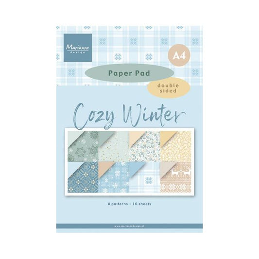Marianne Design Paperpad "Cozy Winter - A4" PK9212