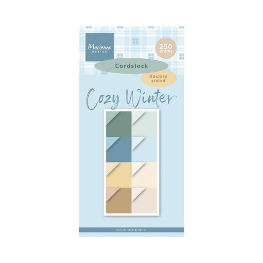 Marianne Design Paperpad "Cozy Winter - Metallics" PK9214