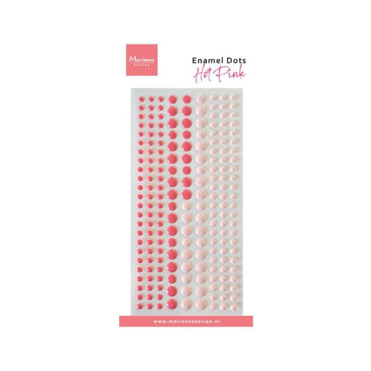 Marianne Design Enamel Dots "Duotone hot pink" PL4539