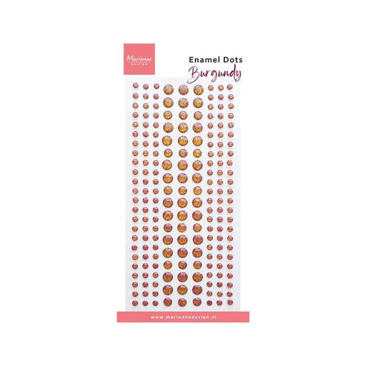 Marianne Design Sparkling dots "Burgundy" PL4542