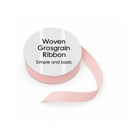 Simple and basic Grosgrain Ribbon "Light Pink" SBA453