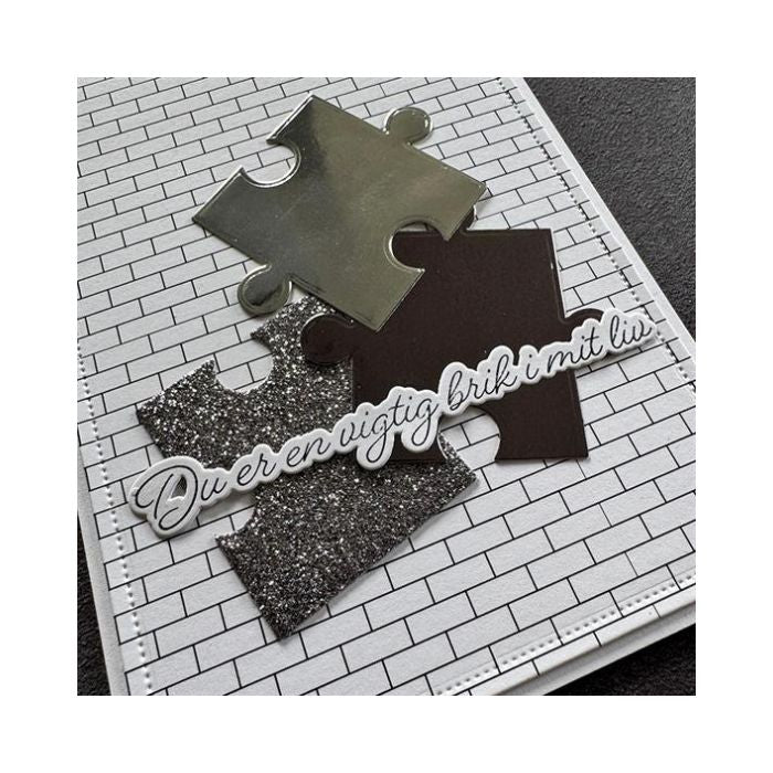 Simple and basic Clearstamp & dies "Danske tekster" SBC216