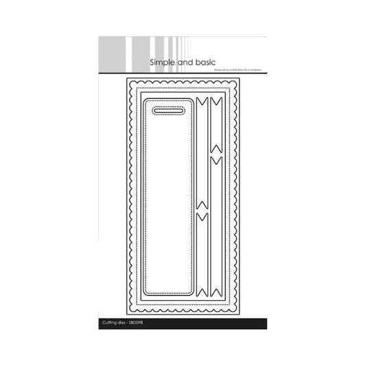 Simple and Basic die “Slimcard" SBD098