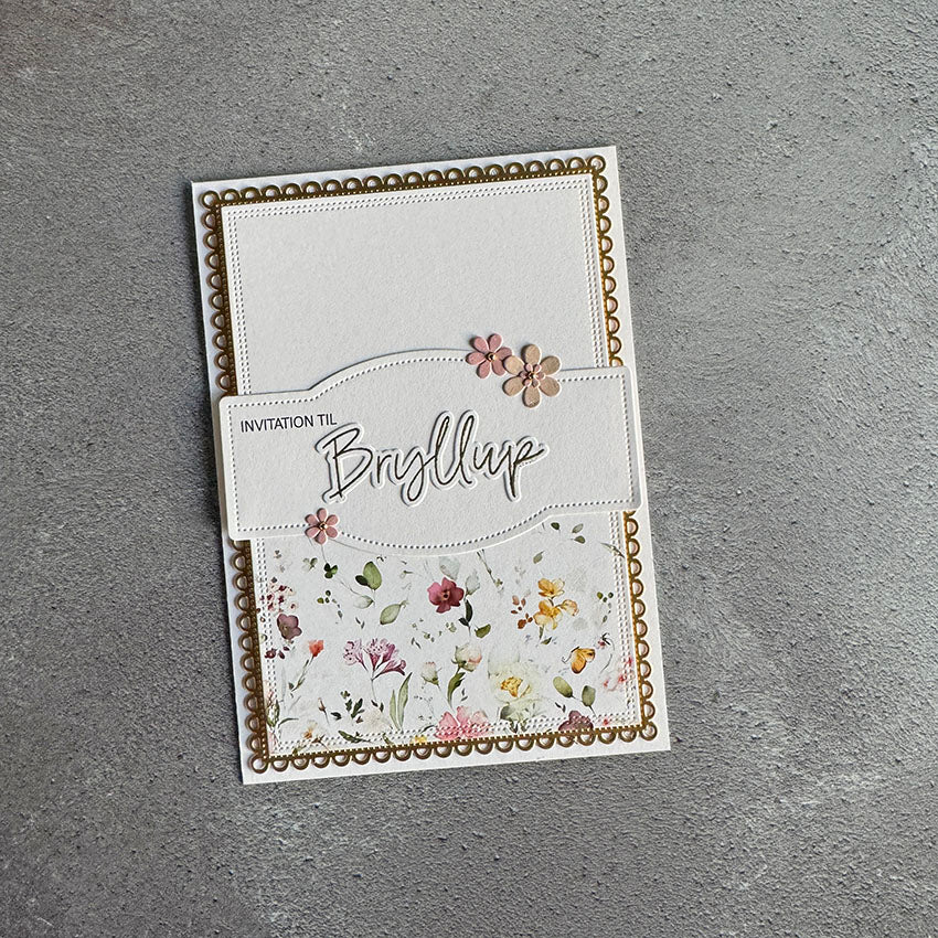 Simple and Basic die "Lace Edge - Rectangle" SBD403
