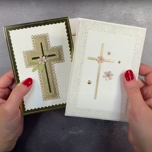 Simple and Basic die "Lace Edge - Crosses" SBD408