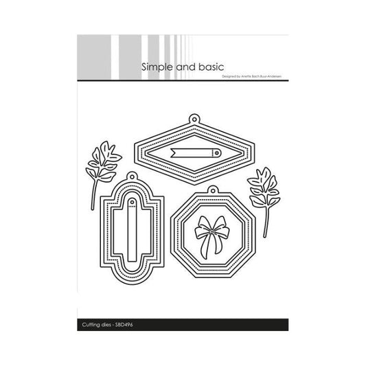 Simple and Basic die "Set of tag labels" SBD496