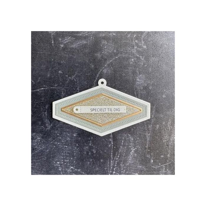Simple and Basic die "Set of tag labels" SBD496