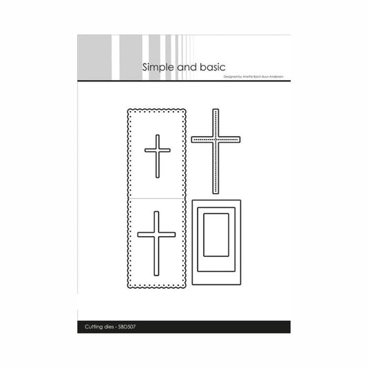 Simple and Basic die "Flag with lace border" SBD507