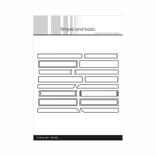 Simple and Basic die "A hole lot of strips" SBD508