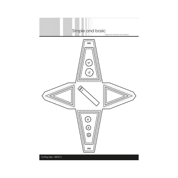 Simple and Basic die "Triangle giftbox" SBD513
