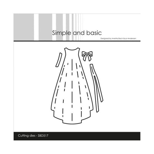 Simple and Basic die "Christening gown" SBD517
