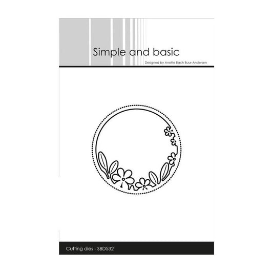 Simple and Basic die "Window with foliage" SBD532