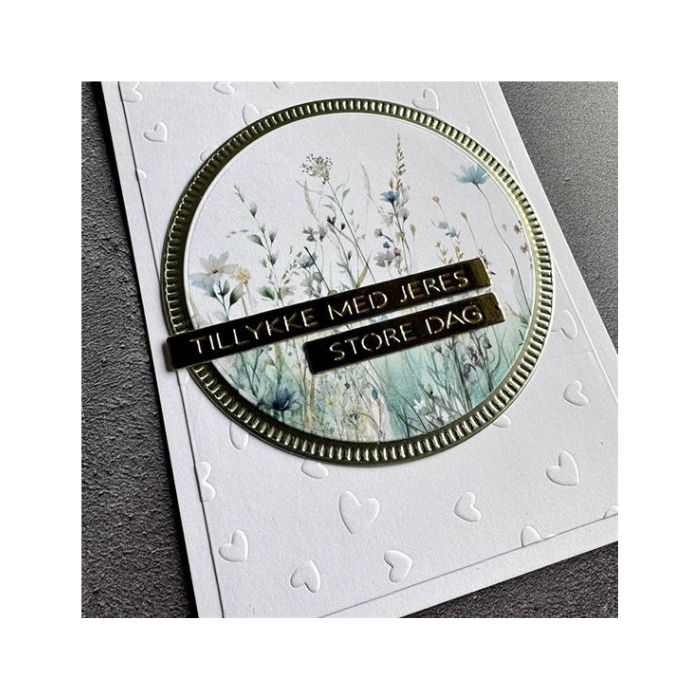 Simple and Basic die "Combi Striped Frames - Circle" SBD537