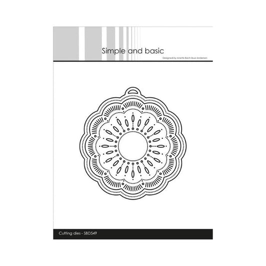 Simple and Basic die "Doily on a tag" SBD549