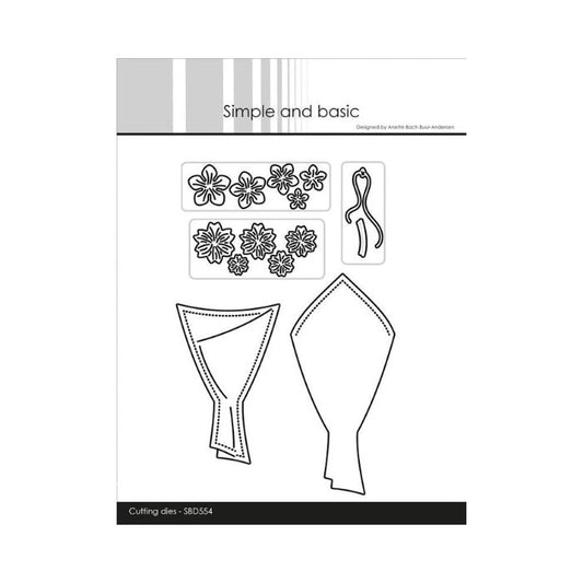 Simple and Basic die "Bouquet of Flowers" SBD554