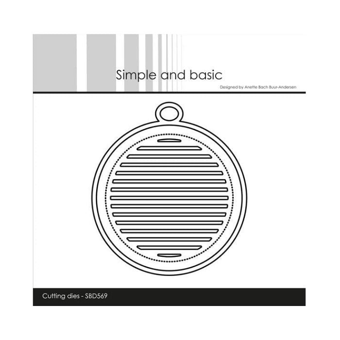 Simple and Basic die "All lined up - Round" SBD569