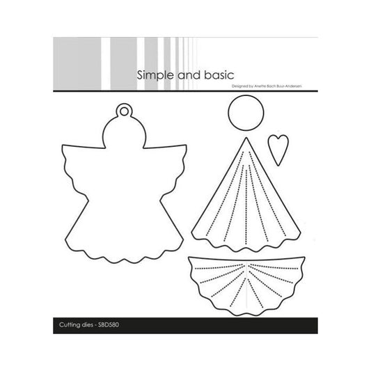 Simple and Basic die "Angels #2 w/tag" SBD580