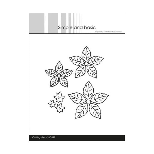Simple and Basic die "Poinsettia" SBD597