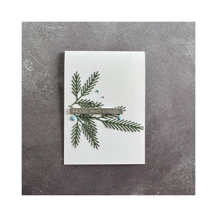 Simple and Basic die "Pine branches" SBD606