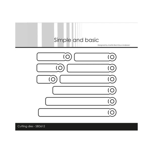 Simple and Basic die "Tags for All-in-one Plates" SBD612