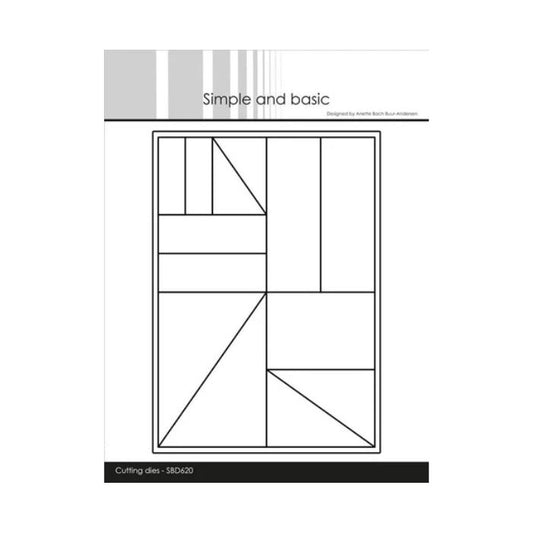 Simple and Basic die "A6 - Graphic parts" SBD620