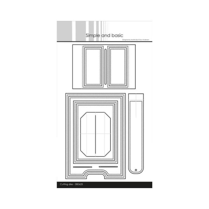 Simple and Basic die "Pop-up Giftcardholder " SBD625