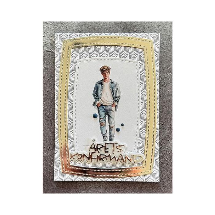 Simple and Basic die "A6/A7 Barrel frames" SBD626