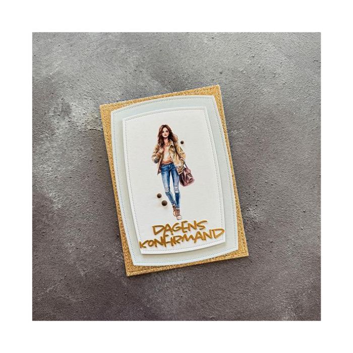 Simple and Basic die "A6/A7 Barrel frames" SBD626