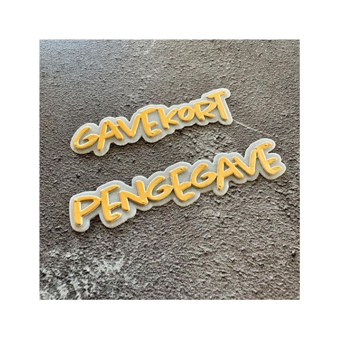 Simple and Basic die "Gavekort/Pengegave" SBD629