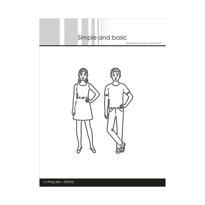 Simple and Basic die "Boy & Girl" SBD632