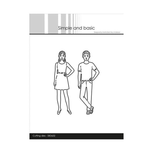 Simple and Basic die "Boy & Girl" SBD632