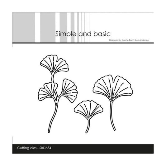 Simple and Basic die "Ginkgo leaves" SBD634