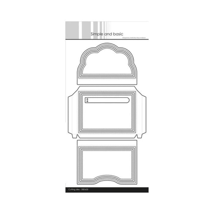 Simple and Basic die "A7/Giftcard envelope" SBD635