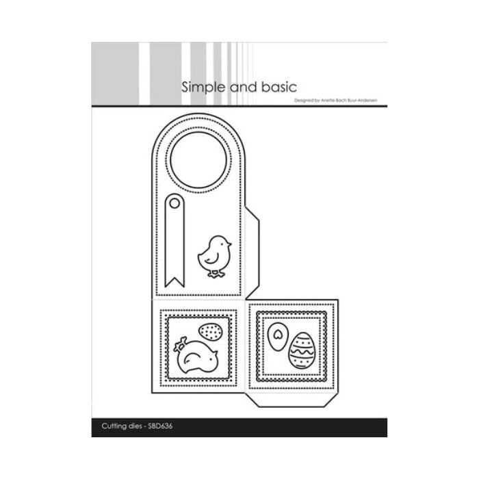 Simple and Basic die "Easter basket" SBD636