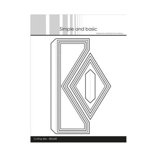 Simple and Basic die "A6 Gatefold and pocket" SBD638