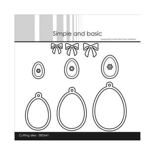 Simple and Basic die "Easter eggs" SBD641