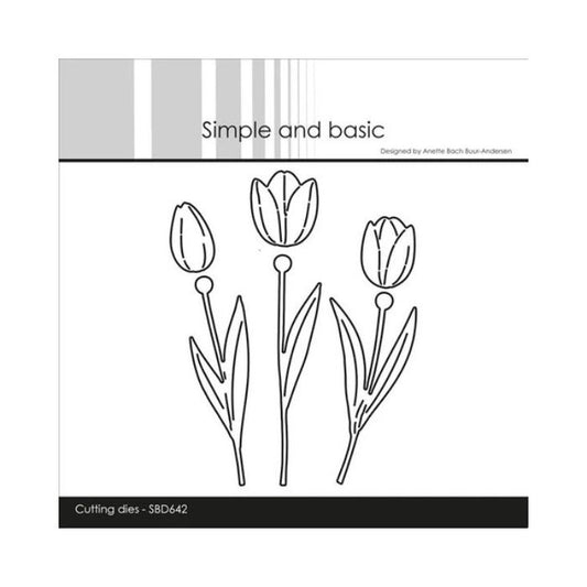 Simple and Basic die "Tulips" SBD642