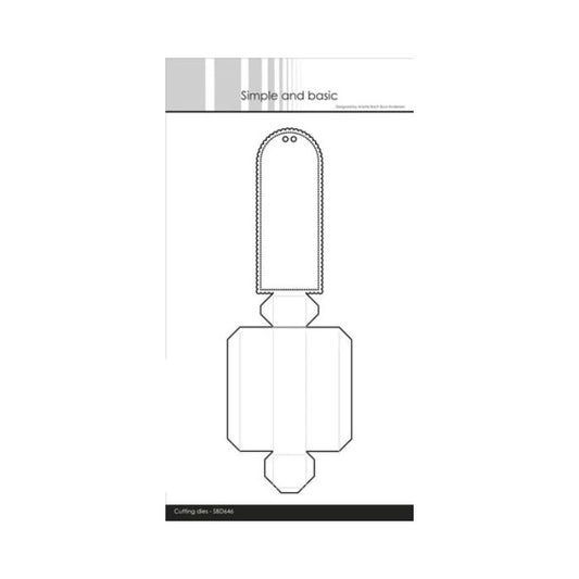 Simple and Basic die "Lip balm tag" SBD646