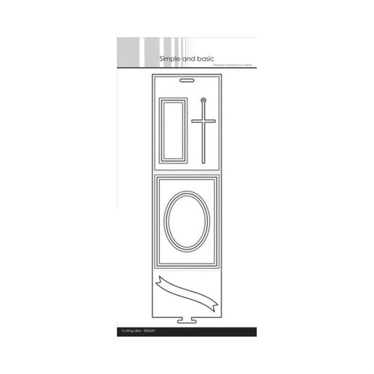 Simple and Basic die "Place card A7" SBD647