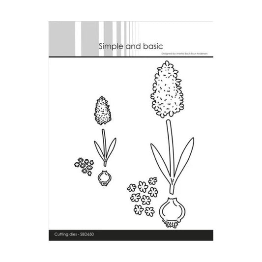 Simple and Basic die "Hyacinths" SBD650