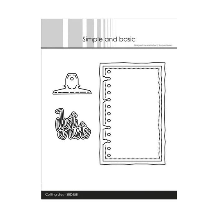 Simple and Basic die "Torn paper" SBD658